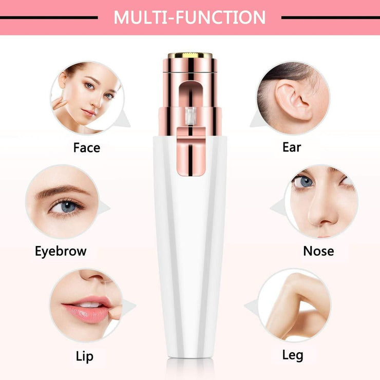 Rechargable Women's Eyebrows Hair Trimmer